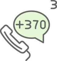 Lithuania Vector Icon Design