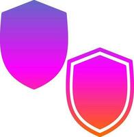 Shields Vector Icon Design