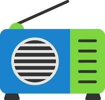 Radio Vector Icon Design