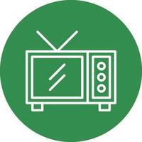 Teleision Vector Icon Design