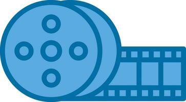 Film roll Vector Icon Design