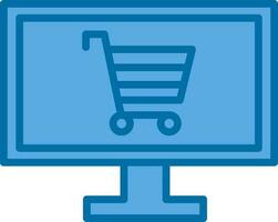 diseño de icono de vector de compras