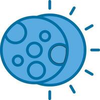 Eclipse Vector Icon Design