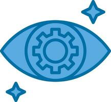 diseño de icono de vector de ojo