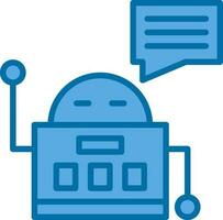 Chatbot Vector Icon Design