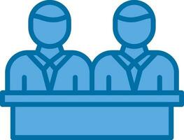 Colleague Vector Icon Design