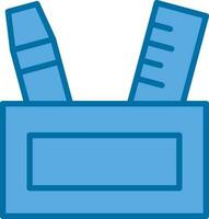 Pencil case Vector Icon Design