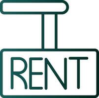 Rent Vector Icon Design