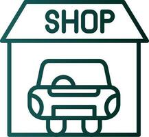 Car shop Vector Icon Design