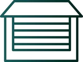 Garage Vector Icon Design