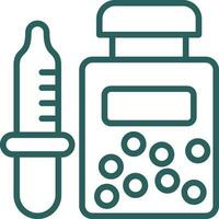 Solvent Vector Icon Design