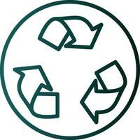 Recycle Vector Icon Design