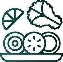 Salad Vector Icon Design