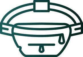 Belt pouch Vector Icon Design