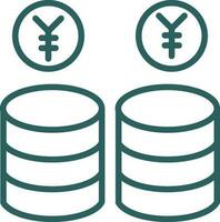 Yen Vector Icon Design