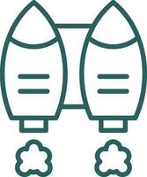 Spacecraft Vector Icon Design