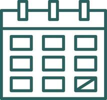 Calendar Vector Icon Design