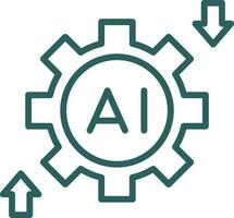 Processing Vector Icon Design
