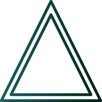 Triangle Vector Icon Design