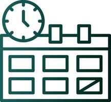 Schedule Vector Icon Design