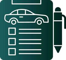 Contract Vector Icon Design