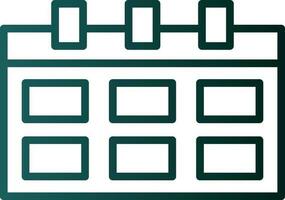 Calendar Vector Icon Design