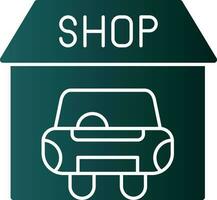 Car shop Vector Icon Design