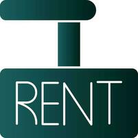 Rent Vector Icon Design