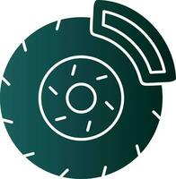 Brake disc Vector Icon Design