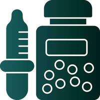 Solvent Vector Icon Design