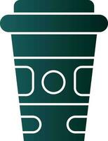 Paper cup Vector Icon Design