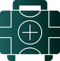 First aid kit Vector Icon Design