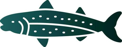 Mackerel Vector Icon Design