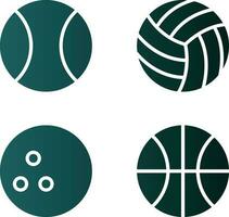 Balls Vector Icon Design