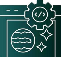 codificación vector icono diseño