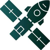 Space station Vector Icon Design