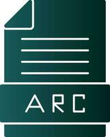 Arc Vector Icon Design