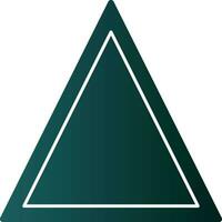 Triangle Vector Icon Design