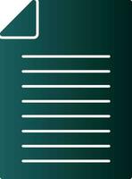 Document Vector Icon Design