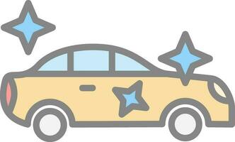 New car Vector Icon Design