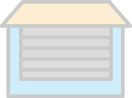 Garage Vector Icon Design