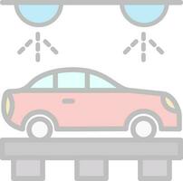 Car wash Vector Icon Design