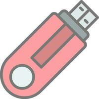 USB Vector Icon Design