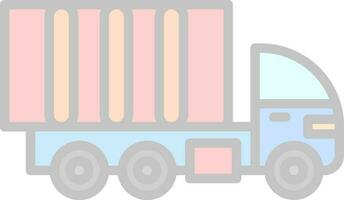 Truck Vector Icon Design