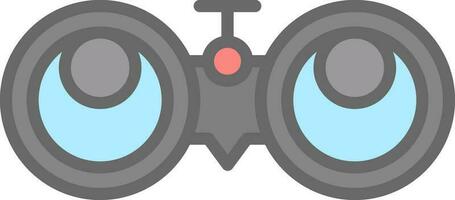 Binocular Vector Icon Design