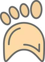 Paw Vector Icon Design