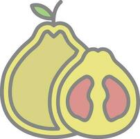 Pomelo Vector Icon Design