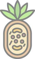 Khao pad Vector Icon Design
