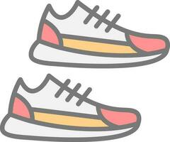 Sneakers Vector Icon Design