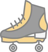 Skates Vector Icon Design